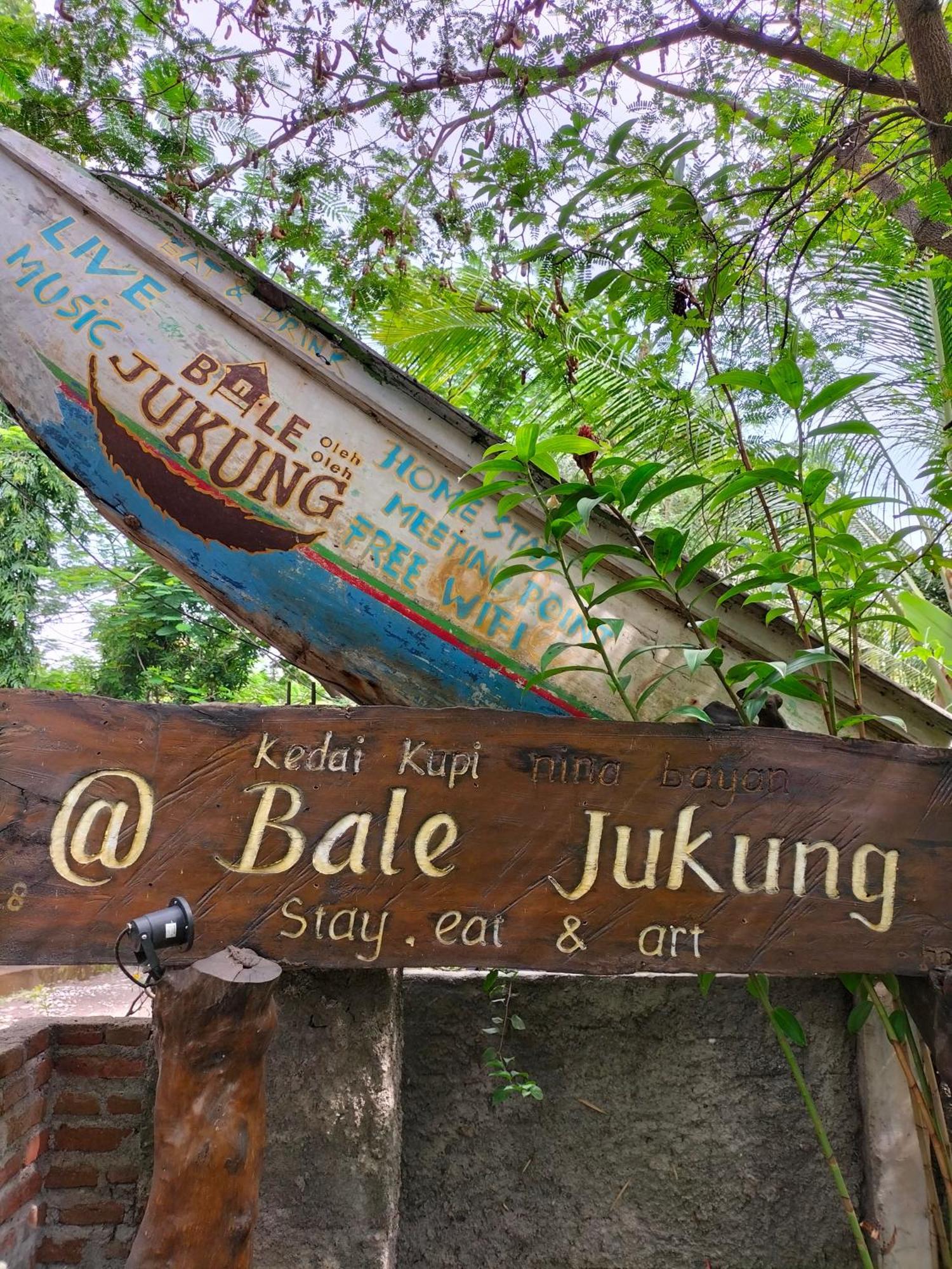 Bale Jukung Panzió Tanjung  Kültér fotó